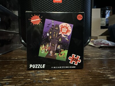The Nick Box 2018 220pc Halloween Puzzle 11X14  CatDog Rugrats Real Monsters NIB
