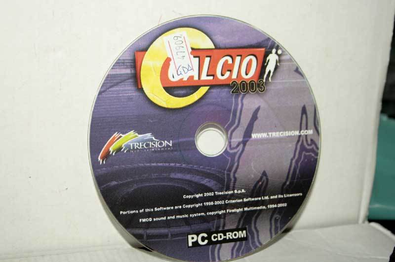 PC CALCIO 2003 GIOCO USATO PC CD ROM VERSIONE ITALIANA GD1 47909