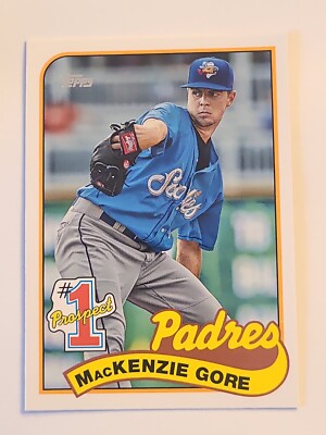 2020 MacKenzie Gore Topps Update #P-6 Prospects Los Angeles Angels Rookie 