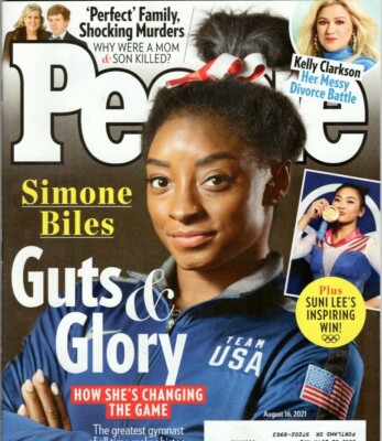 Simone Biles People Magazin 16. August 2021 Suni Lee Gymnastik Kelly Clarkson