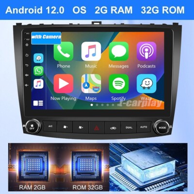 CarPlay GPS BT For Lexus IS250 IS350 2006-2012 Apple Android Car Stereo Radio FM