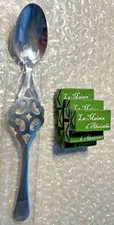 Highest Quality Hearts Absinthe Spoon, Made in France, Authentic +12 Sugar Cubes