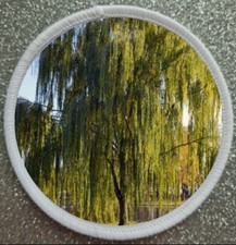 3" Weeping Willow Tree Iron / Sew on Patch Badge 