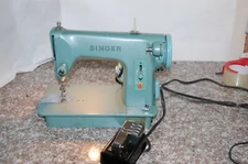 N5 Singer 285K Green Sewing Machine Original PARTS S/N EX7488519