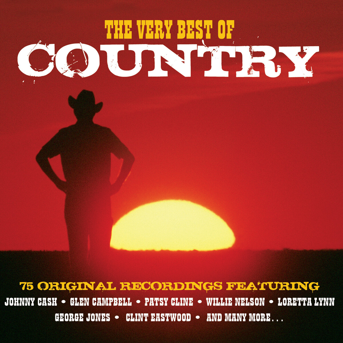 THE VERY BEST OF COUNTRY - PATSY CLINE MARTY ROBBINS JIM REEVES - 3 CDS - NEW!!