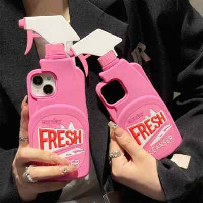 For iPhone 15 Pro Max 14 13 12 11 3D Cartoon Soft Silicone Shockproof Phone Case