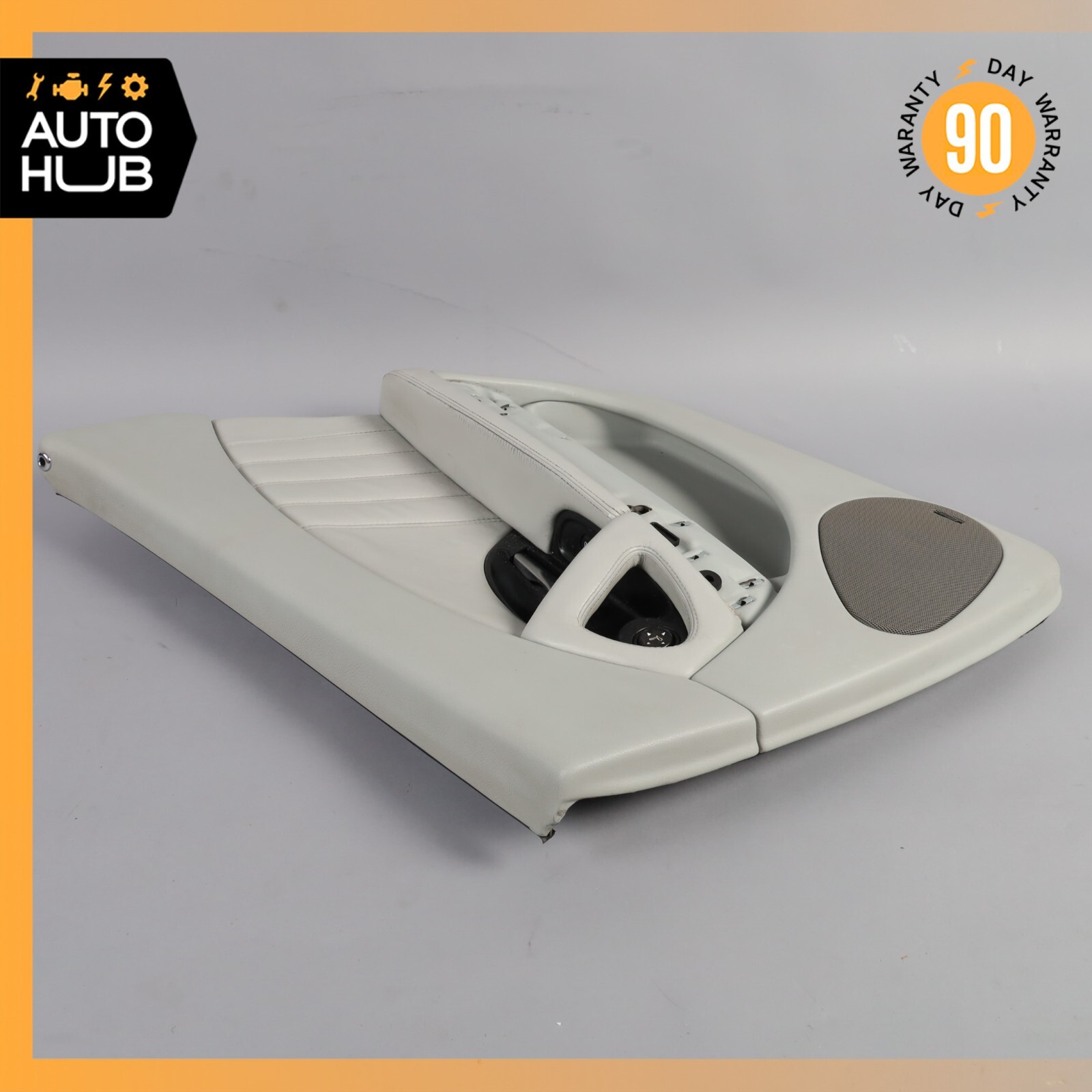 03-13 Maserati Quattroporte M139 Rear Right Side Interior Door Panel Gray OEM