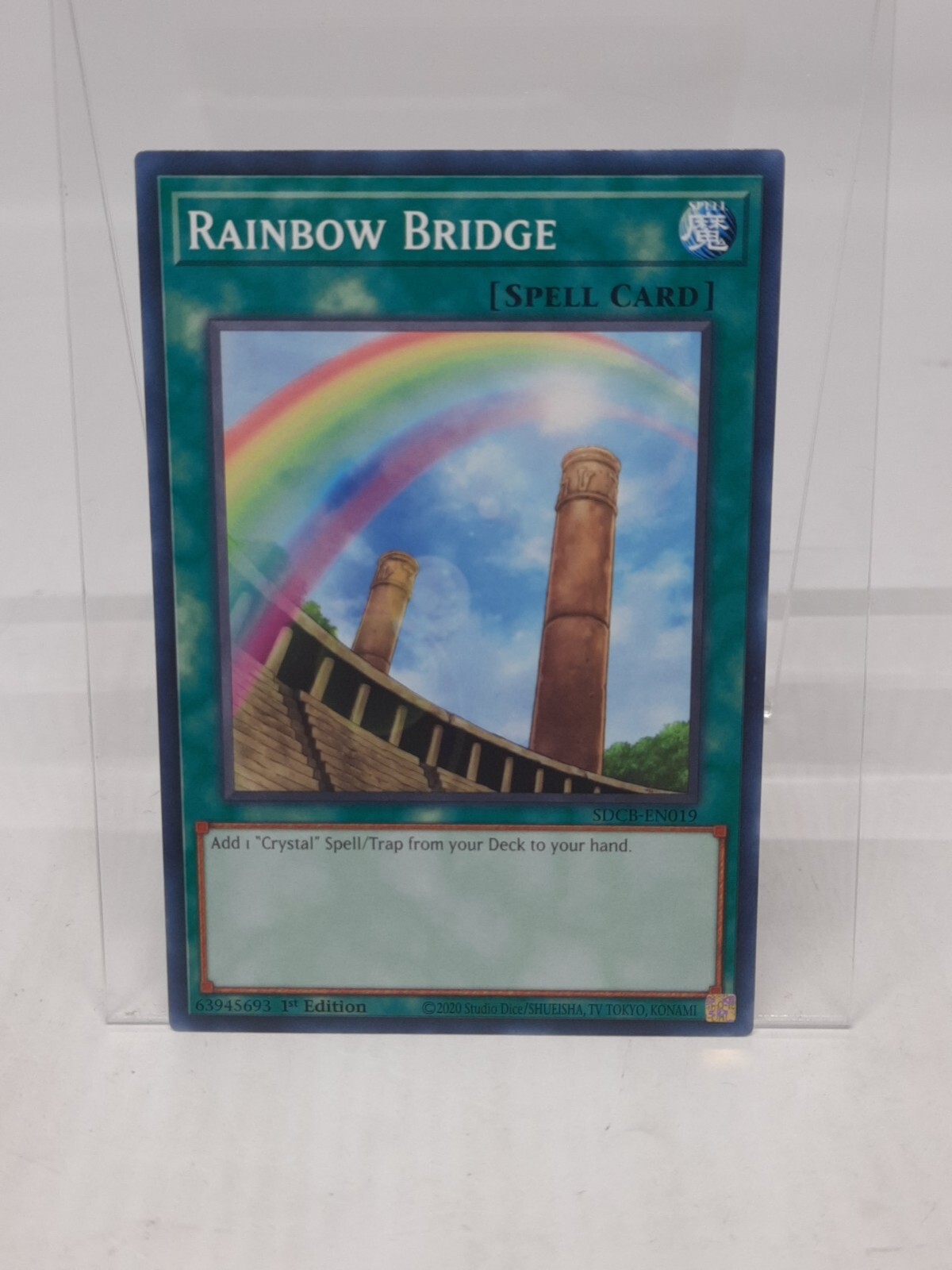 Rainbow Bridge SDCB-EN019 Yu-Gi-Oh! Card 1st Edition Near Mint