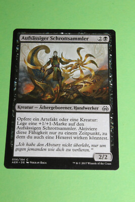 MTG Aether Revolt 1x   Aufsässiger Schrottsammler Common