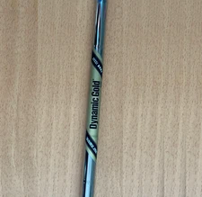 New True Temper Dynamic Gold Tour Issue Iron Shafts .355" Taper Tip X100 Flex