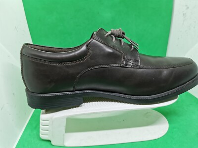 Rockport Men\'s Hydro-Shield Waterproof Plain Toe Leather Oxford Black Size 12 W Rockport Men main image 2