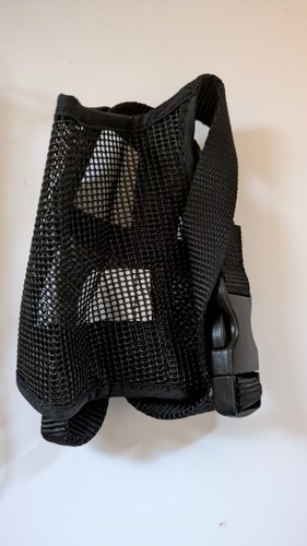 Coastal Pet Best Fit Mesh DOG MUZZLE Size 6 MED 8" Dalmatian Weimaraner Black - Picture 2 of 6