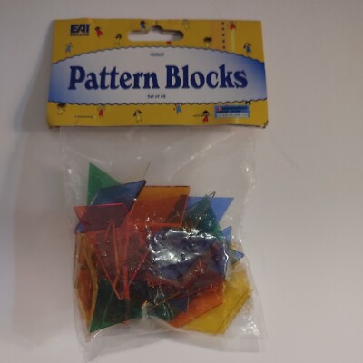 EAI Education Pattern Blocks Set Of 49 Item # 525017 A9