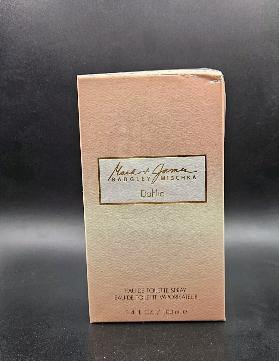 BADGLEY MISCHKA MARK JAMES DAHLIA EDT 100ML SEALED DAMAGED BOX