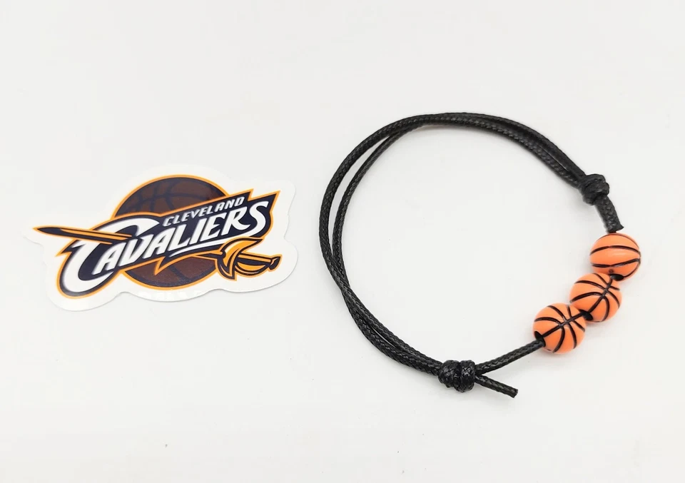 Cleveland Cavaliers Adidas Sombrero Ajustable Correa Snap Cap Rojo NBA + Pulsera Foto 3 de 4