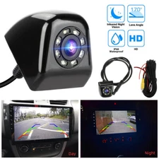 Car Rear View Reverse Camera HD 170° 1080P Backup Parking Cam Night Vision 8 LED