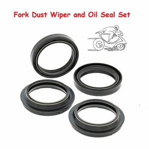 Fork-Oil-amp-Dust-Wiper-Seal-Set-For-Kawasaki-KX250-KX125-1996-2001-KX125-1989