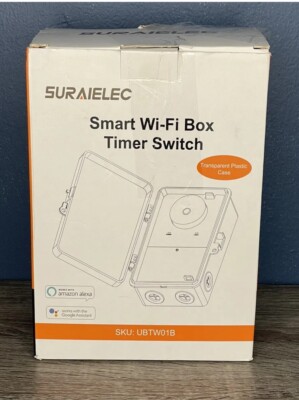 Suraielec Smart Wi-Fi Box Timer Switch UBTW01B - New Open Box. Free Shipping!