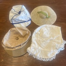 1940s-1960s Hat/Cap/Bonnet Baby Doll Lot