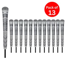 13 Pack Golf Pride MCC Plus4 Grey Golf Grip