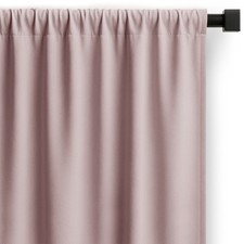 Gardine Kräuselband  Vorhang Verdunkelnd Einfarbig 140/200 x 250/270 Carli