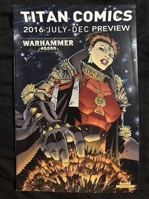 Titan Comics 2016 Preview Warhammer 40,000 Triggerman Crime Sci-Fi Magazine