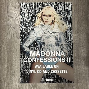 Madonna - Confessions on a Dancefloor (OFFICIAL POSTER 1) - POP/HOUSE *NEW*
