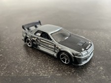 Hot Wheels Dropstars Nissan Skyline Gt-r R32 Dark Grey 164 Diecast Mattel 2007