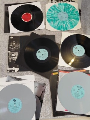 Depeche Mode Farb Vinyl Sammlung
