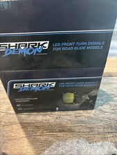 Shark Demon Led Front Turn Signals For Road Glide Special Fltrxs Fltrx 2015-2023 Shark Demon Led Front Turn Signals For Road Glide Special Fltrxs Fltrx 2015-2023