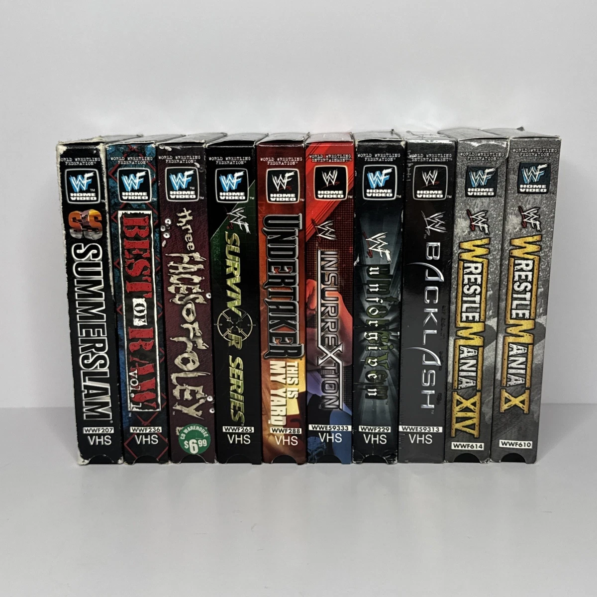 Wwf Vhs Tapes for sale - eBay