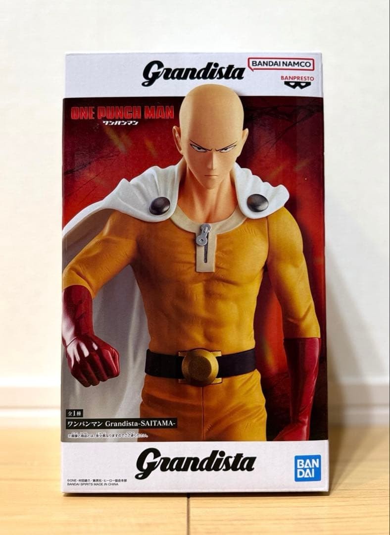 11.Grandista サイタマ プライズフィギュア Saitama Figure ONE PUNCH MAN Grandista BANDAI Banpresto PVC Anime