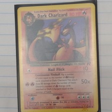 dark charizard pokemon card 21/82 BGS 8.5 (NM-MT+) Dark Charizard main image 0