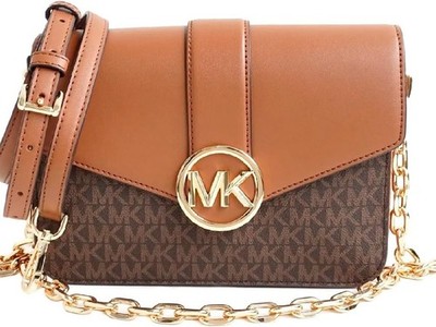 Michael Kors Carmen Medium Convertible Shoulder Bag Brown