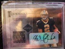 2005 Leaf Limited - Team Trademarks Aaron Brooks #TT-32 /25 (AU, MEM)