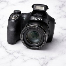 Sony Cyber-shot DSC-H300 Bridge Camera Black 35x Optical Zoom Built-in Flash
