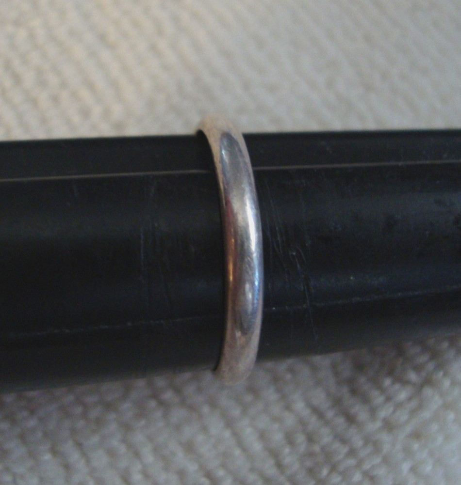 Blue Abalone Shell Native RING Vintage Southweste… - image 12