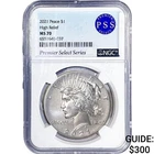 2021 Peace "NGC MS70"🔥THE PERFECT PEACE DOLLAR-LOWEST MINTED PEACE DOLLAR 200K✅