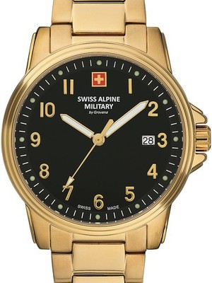 Swiss Alpine Military 7011.1117 Mens Watch 40mm 10ATM