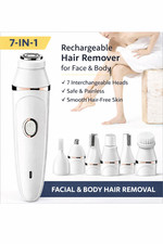 7 in 1 Womens Face Razor Kit Instant Painless Hair Remover