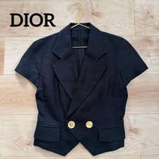 USED EXCELLENT CONDITION CHRISTIAN DIOR JACKET IN NAVY VERYGOOD