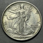 1917 S Rev Walking Liberty Silver Half Dollar 50C | Walker Coin - 90% Silver