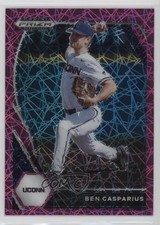 2021 Panini Prizm Draft Picks Pink Velocity Prizm Ben Casparius #PDP162 09j5