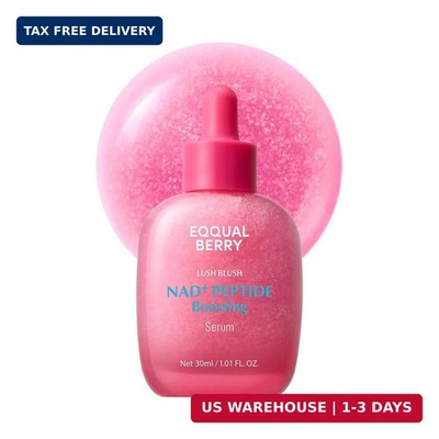 EQQUALBERRY NAD+ Peptide Boosting Serum | 14 Peptide Serum for Face, Neck & Body