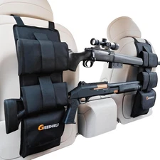 Truck Gun Rack（Set of 2）, Seat Back Gun Rack with Adjustable Straps, 600D Ox
