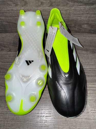 ADIDAS COPA PURE 3 ELITE SCHNÜRLOSE FG STOLLEN JH6302 SCHWARZ/GRÜN Herren Größe 7 " - Bild 6 von 8