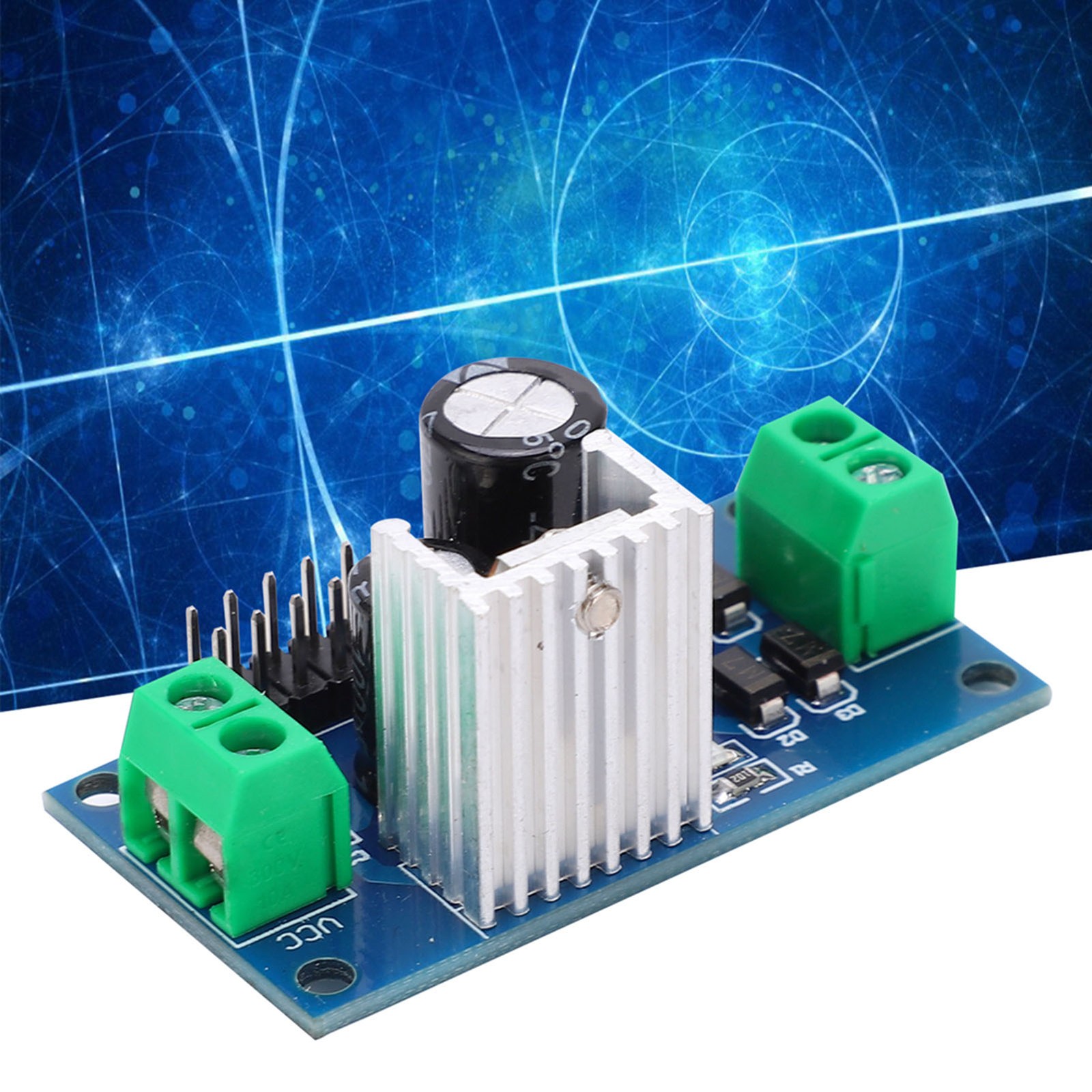 Stabilized Power Supply Module PCB For Voltage Stabilization 6V 1.2A L7806 LM780