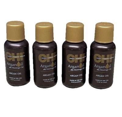 4 Chi Argan Oil Plus Moringa Oil 0.5oz New, Sealed & Authentic