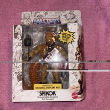 Masters of the Universe Origins Sketchbook Series Concept Art Spikor Figure NIB