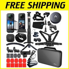 Insta360 X5/X4 Camera Kit for X-Sports - Chest Strap, Tripod